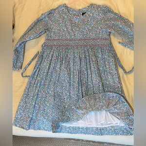 Smocked Floral Girls Question Everything  Dress